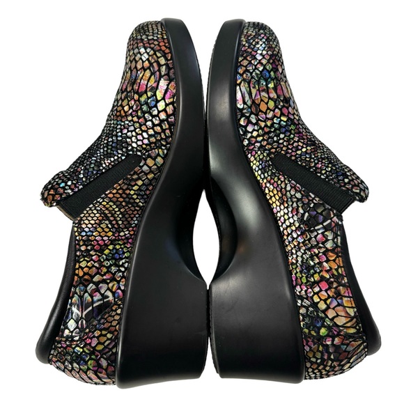 Alegria Eryn Show Stopper Wedge Clogs Size 38/ US 8-8.5 - Picture 9 of 16